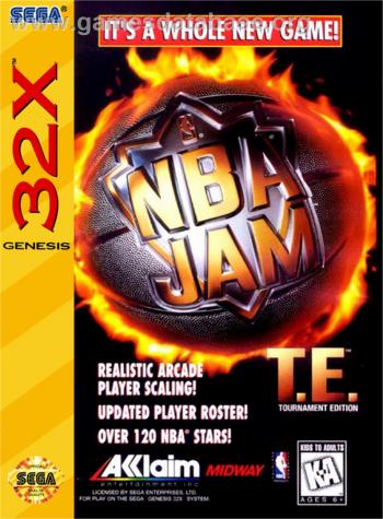 Cover NBA Jam Tournament Edition for Sega 32X